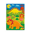 Комплект за рисуване на релефна картина - Динозаври-2 снимка