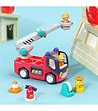 Пожарна кола за ранно обучение със звук и светлина-3 снимка