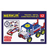 Метален конструктор Merkur 012 - Пътна помощ 10 в 1 - 217 части-1 снимка