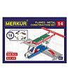 Метален конструктор Merkur 14 Самолети 10 в 1 - 119 части-1 снимка