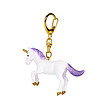 Ключодържател Еднорог лилав със свити предни крака-2 снимка