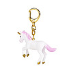 Ключодържател Еднорог розов със свити предни крака-2 снимка