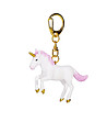 Ключодържател Еднорог розов със свити предни крака-3 снимка