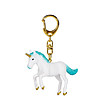 Ключодържател Еднорог тюркоазен със свити предни крака-3 снимка