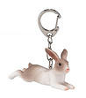 Ключодържател Зайче легнало-1 снимка
