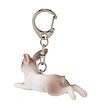 Ключодържател Зайче легнало-2 снимка