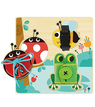 Дървена дъска за основни умения снимка