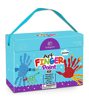 Креативен комплект за рисуване с пръсти снимка