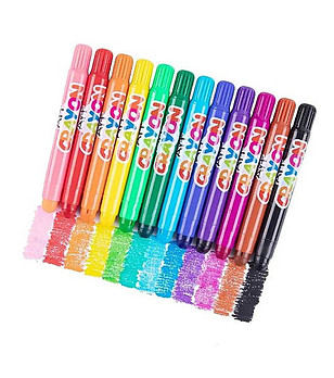 Пастели 12 цвята миещи се снимка