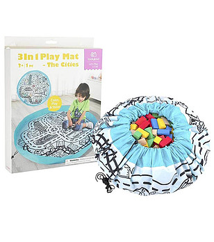 Постелка за игра 3 в 1 Град снимка