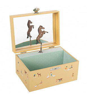 Музикална кутия Детски спомени Jeanne Lagarde Конче снимка