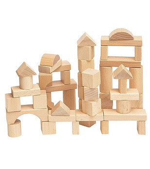 Конструктор натурален - 50 части снимка