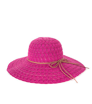 Дамска лятна шапка в циклама с периферия Florina снимка