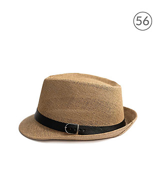 Бежова шапка трилби Moledo снимка