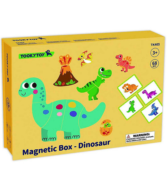 Магнитна книга Динозаври Tooky снимка