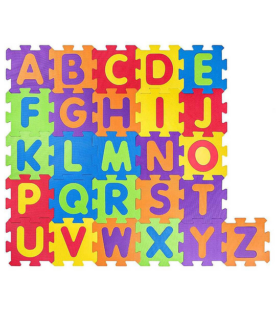 Mек пъзел за под Английска азбука снимка