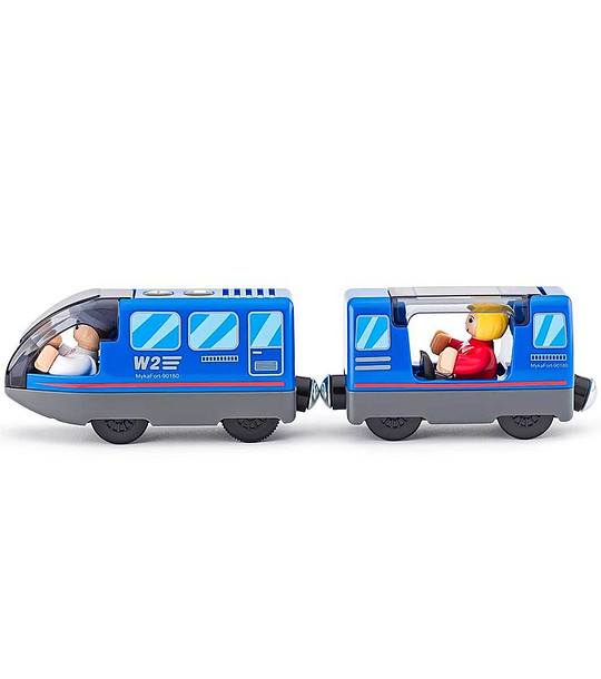 Локомотив и вагонче с батерия 4 части снимка