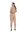 Бежово дамско спортно долнище FARA-1 снимка