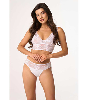 Памучни бикини в бяло Betina снимка