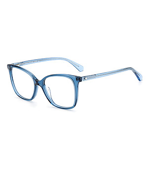 Дамски прозрачни сини рамки за очила DARCIE снимка