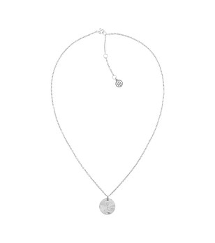 Дамско колие в сребристо снимка