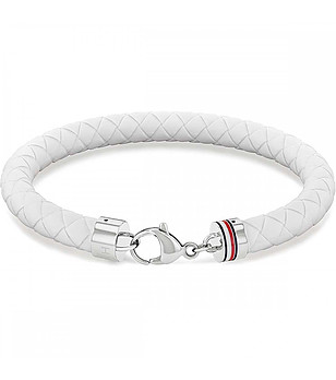 Мъжка бяла гривна снимка