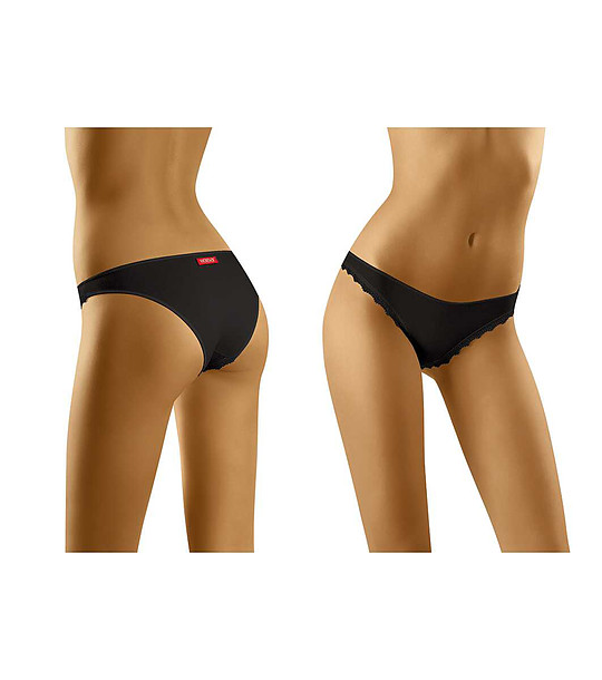 Черни памучни бикини Gentle снимка