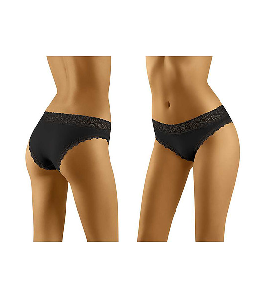 Памучни бикини в черно Lovely снимка