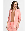 Дамско сако в цвят сьомга Wella-2 снимка