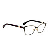 Дамски рамки за очила в черно и златисто AUDRINA-2 снимка
