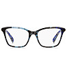 Дамски рамки за очила в черно и синьо  CAILYE-1 снимка