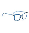 Дамски прозрачни сини рамки за очила DARCIE-2 снимка