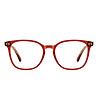 Дамски рамки за очила в червен нюанс-1 снимка