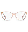 Дамски прозрачни  рамки за очила в розово KIMBERLEE-1 снимка