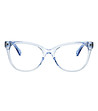 Дамски прозрачни рамки за очила  в светлосиньо NEVAEH-1 снимка