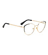Дамски рамки за очила   златисто и черно NOEL-2 снимка