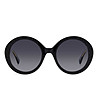 Дамски черни кръгли слънчеви очила ZYA-1 снимка