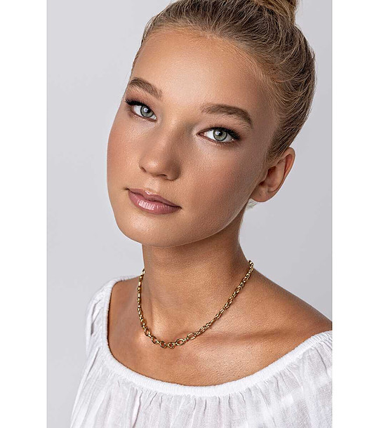 Позлатено дамско колие Elisa снимка