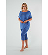 Дамска пижама в синьо Natura-2 снимка