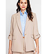 Дамско бежово сако Modelia-3 снимка