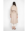 Дамски тренч в бежово Sarah-3 снимка