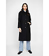 Дамско oversize манто в черно Dinora-2 снимка