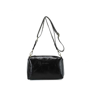 Малка черна дамска чанта Danae снимка