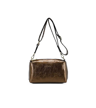 Малка дамска чанта в бронзов нюанс Danae снимка