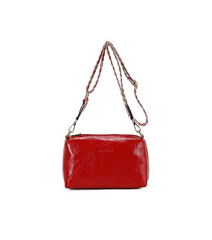 Малка червена дамска чанта Danae снимка