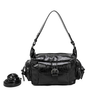 Дамска чанта в черно Diamantina снимка