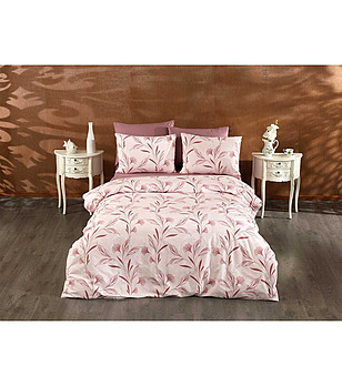 Единичен памучен плик ранфорс Амора 150х215 см снимка