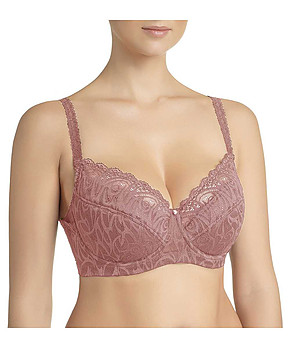 Сутиен в цвят пепел от роза с полумеки чашки Mary-Anna снимка