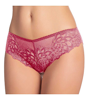 Дантелени бикини бразилиана в розово Catharina снимка