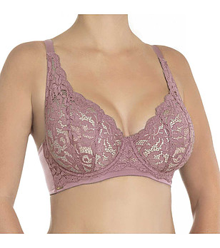 Сутиен с меки чашки в цвят пепел от роза Flamingo снимка